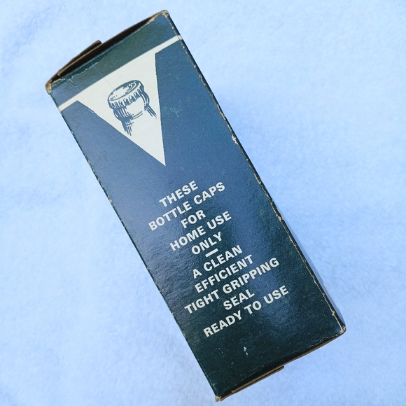 Partial Old Box of Crown Home Use Bottle Crowns - Picture 3 of 8